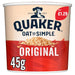 Quaker Oat So Simple Original Porridge Pot 45g (Case of 8) - BritishGram.com
