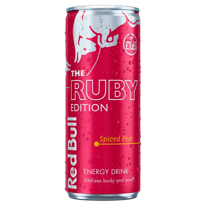 Red Bull Energy Drink Ruby Edition 250ml (Case of 12) - BritishGram.com