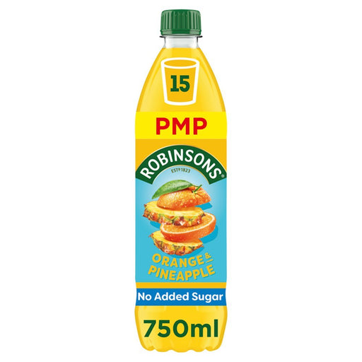 Robinsons Orange & Pineapple Squash PMP 750ml - BritishGram.com