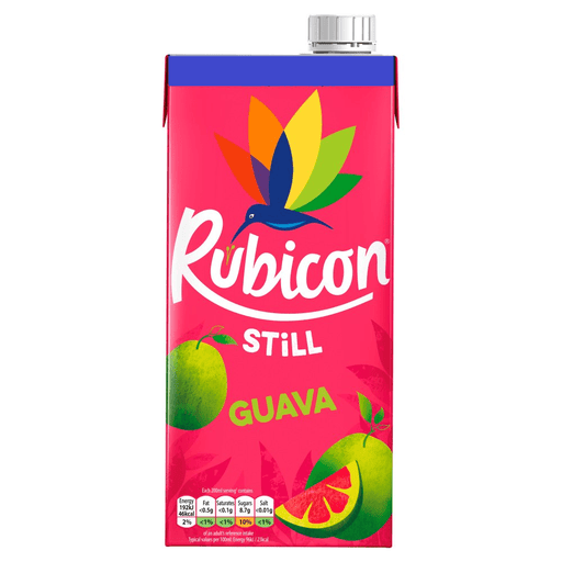 Rubicon Guava Juice Drink, 1Ltr (Case of 12) - BritishGram.com