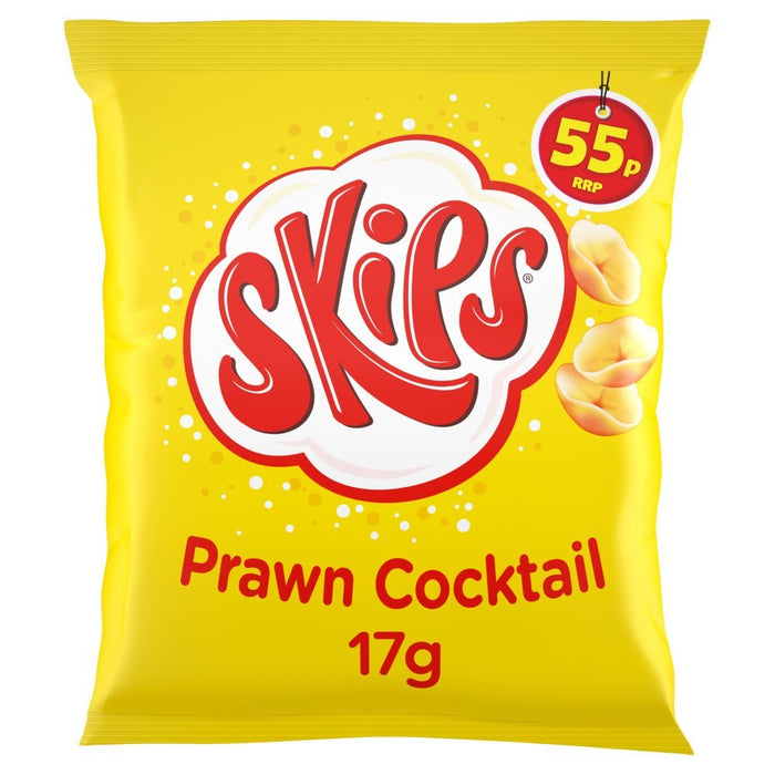 Skips Prawn Cocktail 17g (Box of 30) - BritishGram.com