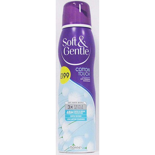 Soft & Gentle Cotton Touch 150ml (Case of 6) - BritishGram.com