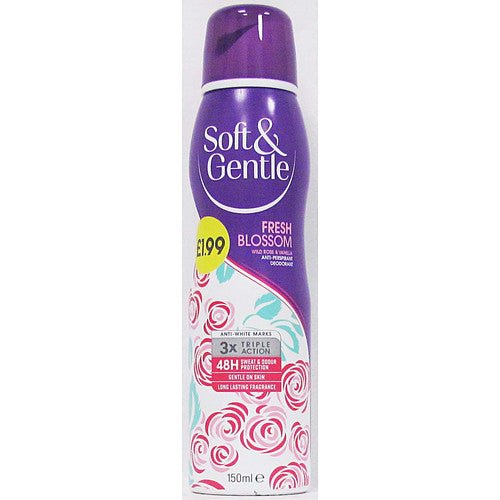 Soft & Gentle Fresh Blossom 150ml (Case of 6) - BritishGram.com