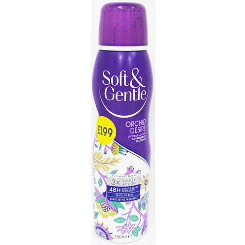 Soft & Gentle Orchid Desire 150ml (Case of 6) - BritishGram.com