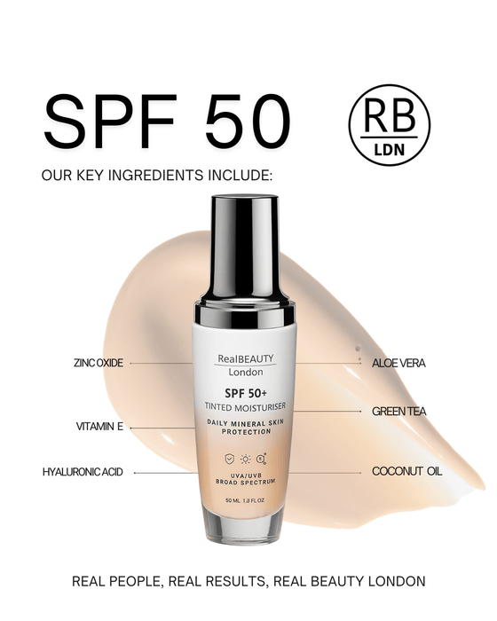 SPF 50 Tinted Face Moisturiser - BritishGram.com