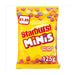 Starburst Minis Vegan Chews Sweets Pouch Bag 125g (Box of 12) - BritishGram.com