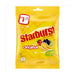 Starburst Vegan Chewy Sweets Fruit Flavoured Pouch Bag 125g (Box of 12) - BritishGram.com