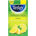 Tetley Lemon Green 20 Tea Bags (Case of 4) - BritishGram.com