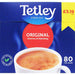 Tetley Original 80 Tea Bags 250g (Case of 6) - BritishGram.com
