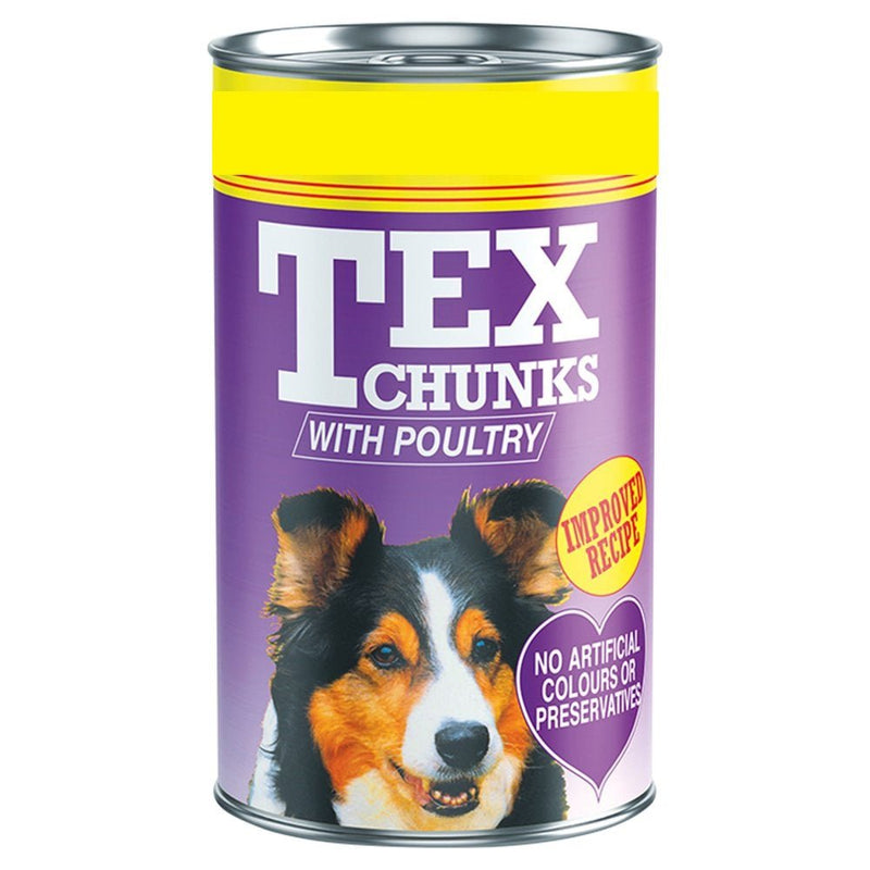 Tex Chunks with Poultry 1.2kg (Case of 6) - BritishGram.com