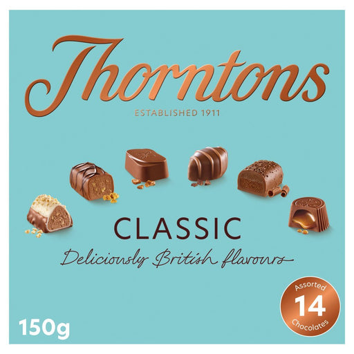 Thorntons Classic Collection Chocolate Gift Box 150g - BritishGram.com