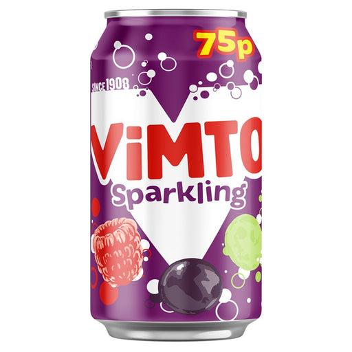 Vimto Sparkling PMP 330ml (Case of 24) - BritishGram.com