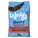 Wagg Meaty Goodness Adult Complete Beef Dinner Dry Dog Food 2kg (Case of 4) - BritishGram.com