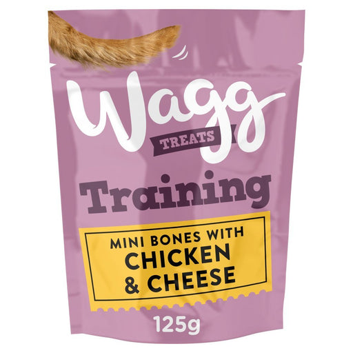 Wagg Training Treats Chicken & Cheese 125g (Case of 7) - BritishGram.com