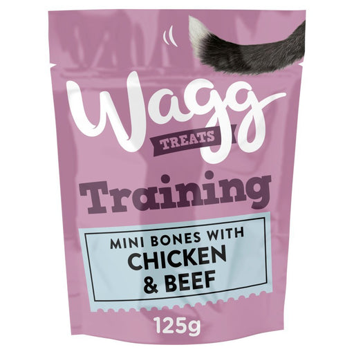 Wagg Training Treats with Chicken & Lamb 125g (Case of 7) - BritishGram.com