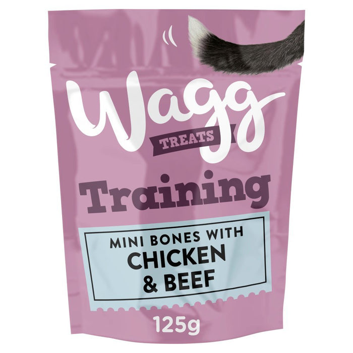 Wagg Training Treats with Chicken & Lamb 125g (Case of 7) - BritishGram.com