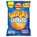 Walkers Wotsits Giants Really Cheesy Snacks Crisps (Box of 15) - BritishGram.com