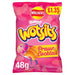 Walkers Wotsits Prawn Cocktail Crisps 48g (Box of 18) - BritishGram.com