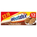 Weetabix 12 Biscuits with Chocolate Case of 10 (Total 120 Biscuits) - BritishGram.com