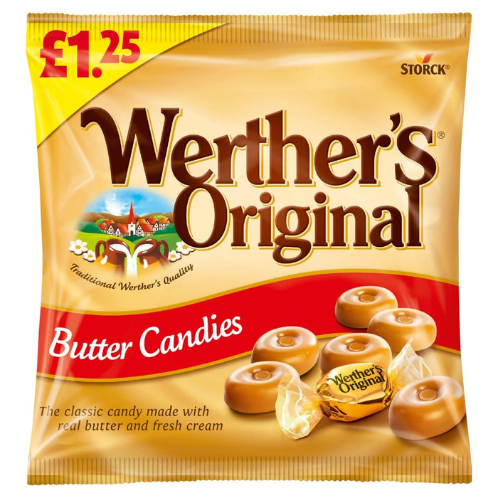 Werther's Original Butter Candies 110g (Box of 12) - BritishGram.com