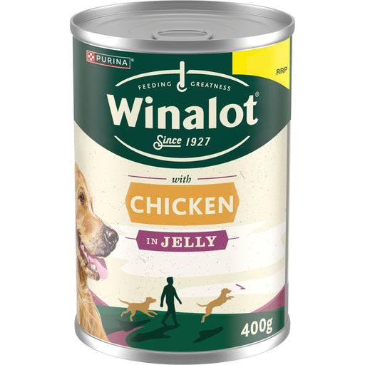 Winalot with Chicken in Jelly 400g (Case of 12) - BritishGram.com