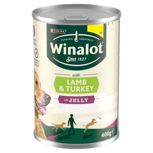 Winalot with Lamb & Turkey in Jelly 400g (Case of 12) - BritishGram.com
