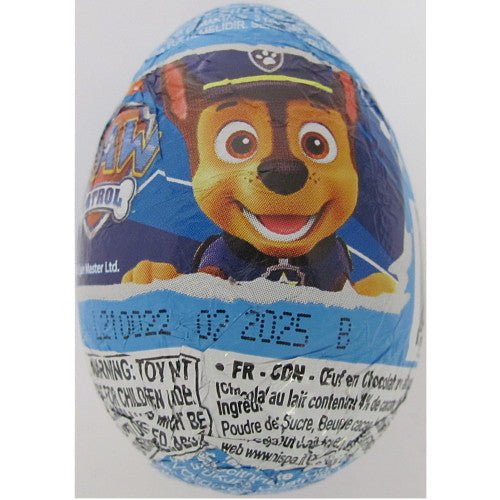 Zaini Paw Patrol Milk Chocolate Surprise Eggs 20g (Case of 24) - BritishGram.com