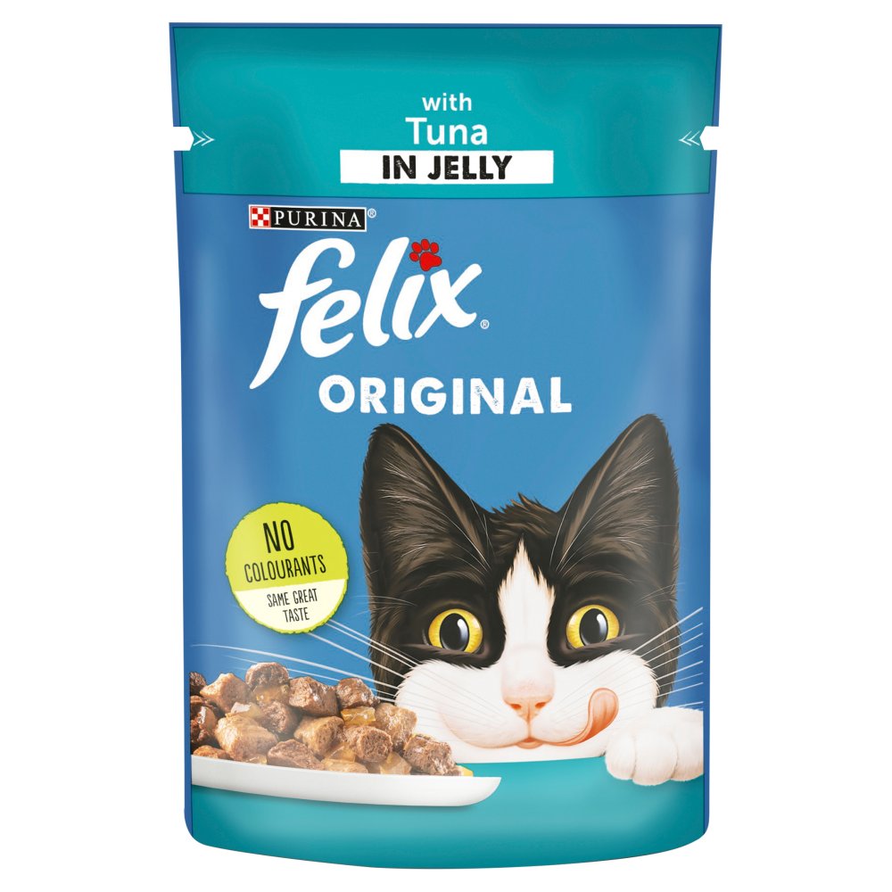 Felix cat food pouches feeding clearance guide