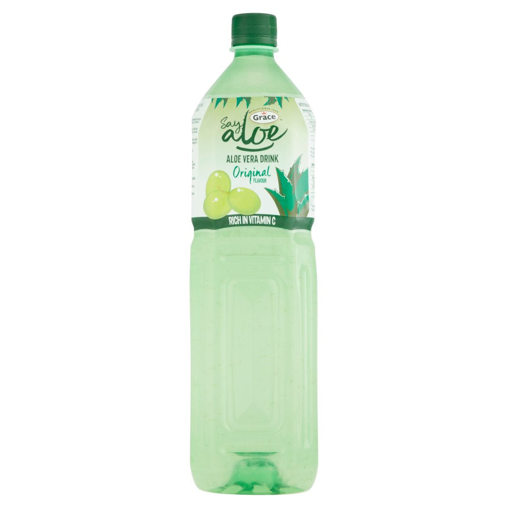 Drinking 2024 aloe water