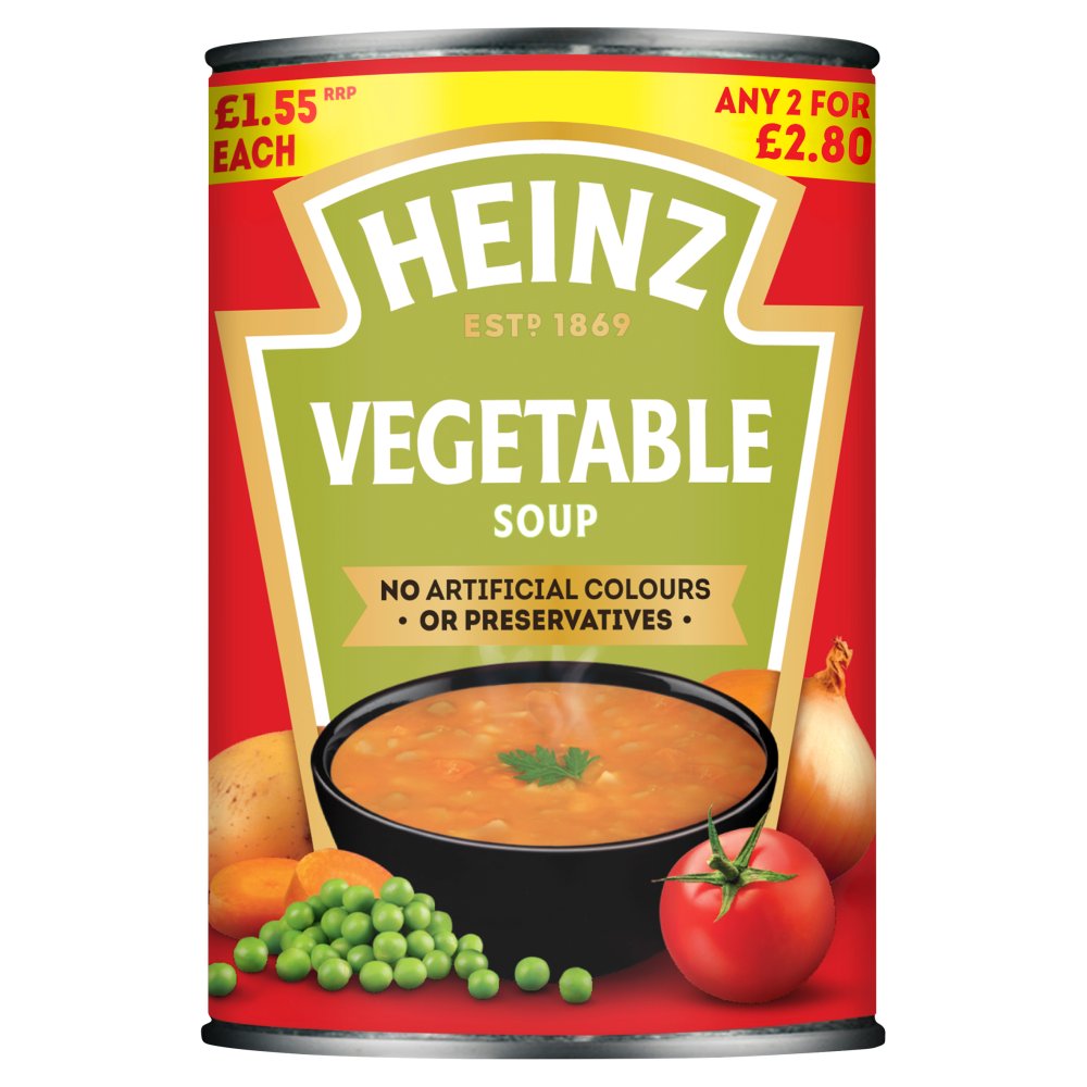 Heinz Vegetable Soup 400g Case Of 12 — 4059