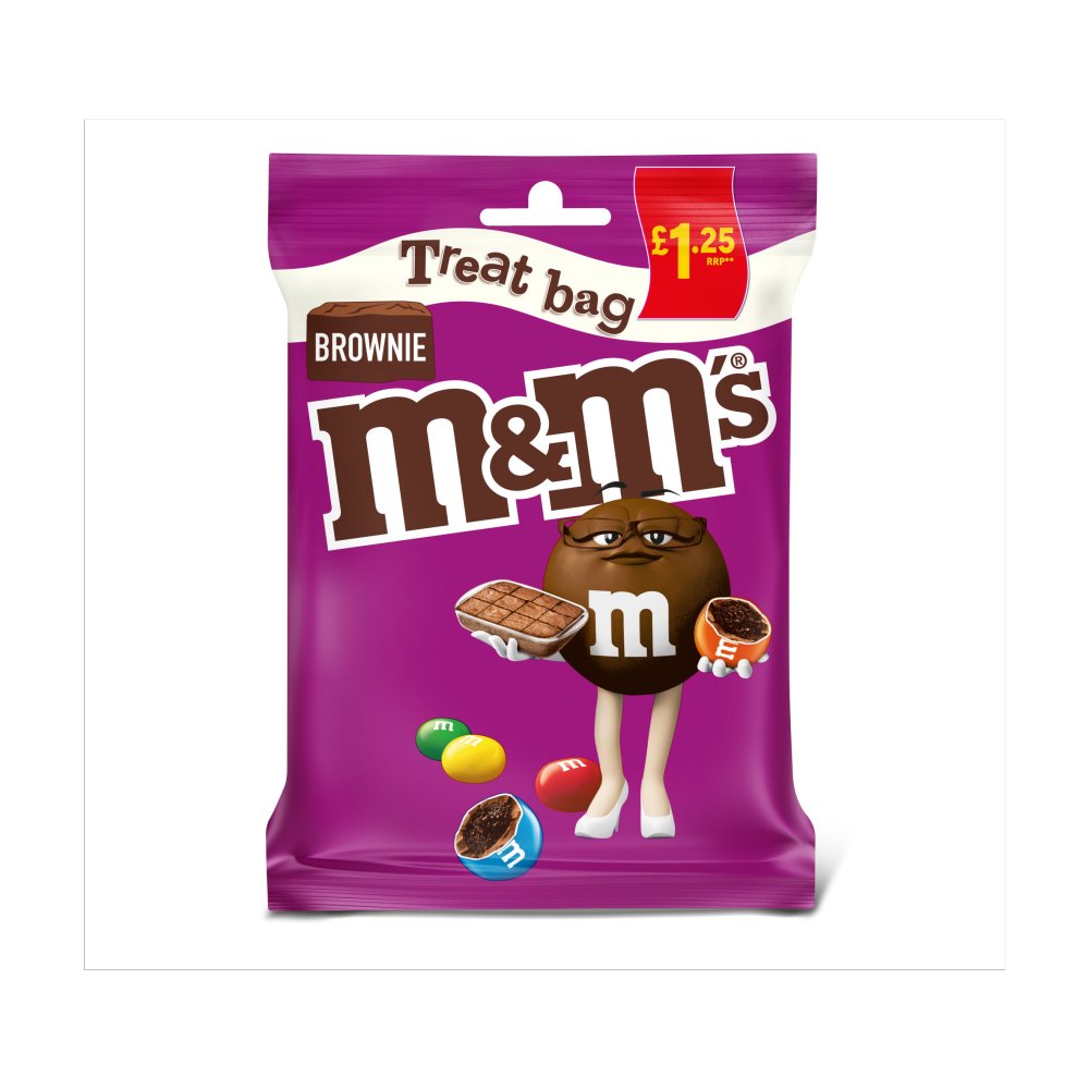 M&M's Brownie Bites & Milk Chocolate Bag 36g