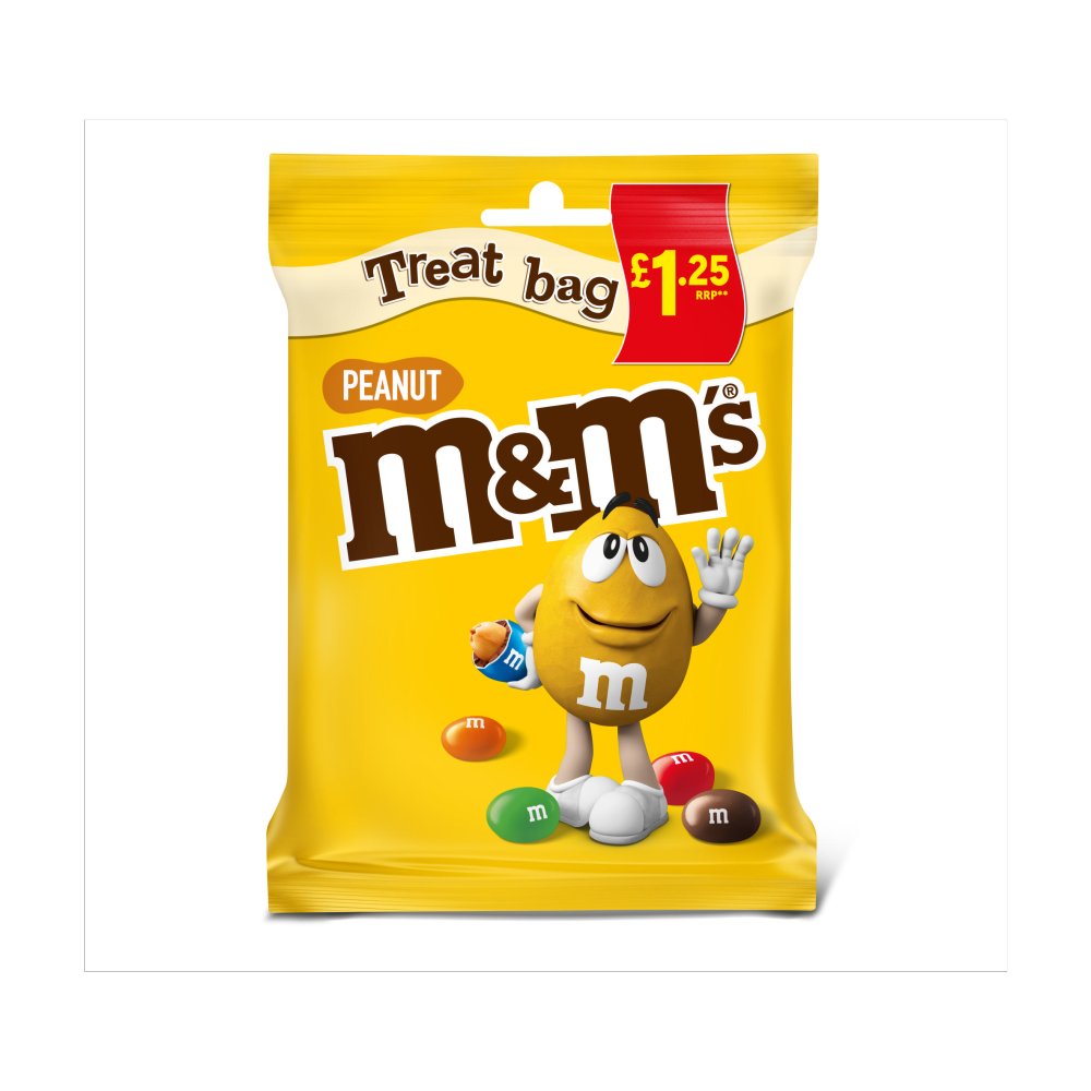 M&M's Crispy Milk Chocolate Bites Treat Bag 77g