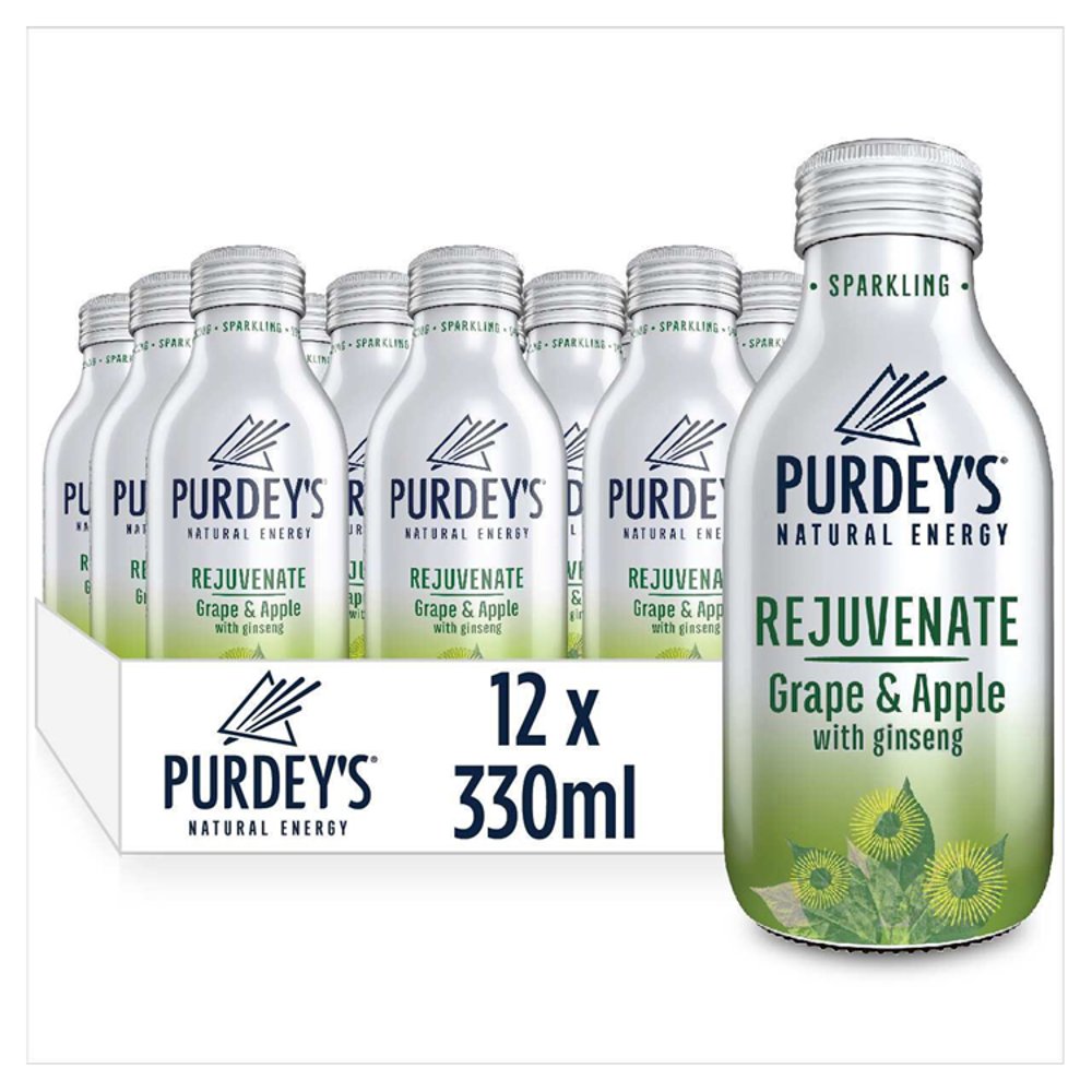 Purdey's Rejuvenate Natural Energy Drink 12 x 250 ml Cans : :  Grocery