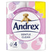 Andrex Gentle Clean Toilet Tissue, 4 Toilet Rolls - BritishGram.com