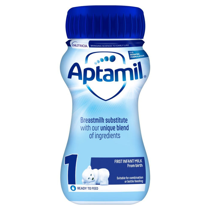 Aptamil 1 from Birth First Infant Milk 200ml (Case of 12) - BritishGram.com