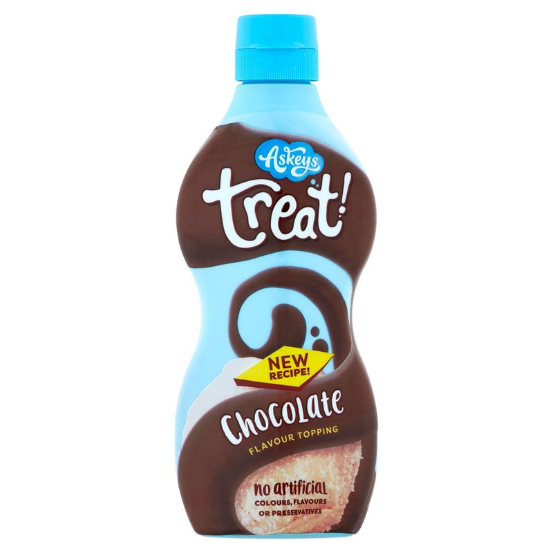 Askeys Treat! Chocolate Flavour Topping 325g - BritishGram.com