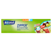Bacofoil Zipper All Purpose Bags 12 x Small - BritishGram.com