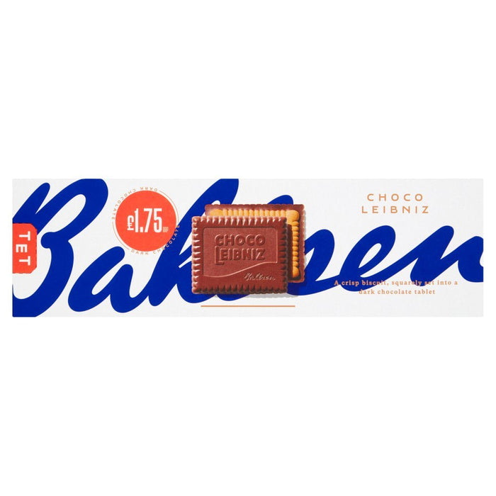 Bahlsen Choco Leibniz Dark 125g (Case of 12) - BritishGram.com
