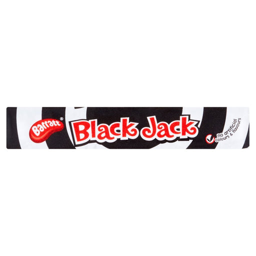 Barratt Black Jack Chews 36g (Box of 40) - BritishGram.com