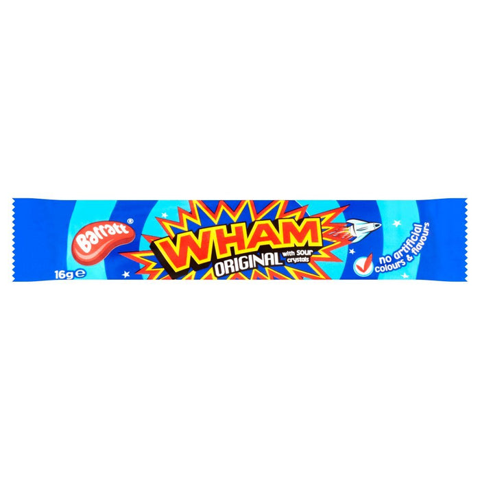 Barratt Wham Original with Sour Crystals, 16g (Case of 60) - BritishGram.com