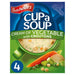 Batchelors Cup a Soup Cream of Vegetable 4 Instant Soup Sachets 122g (Case of 9) - BritishGram.com