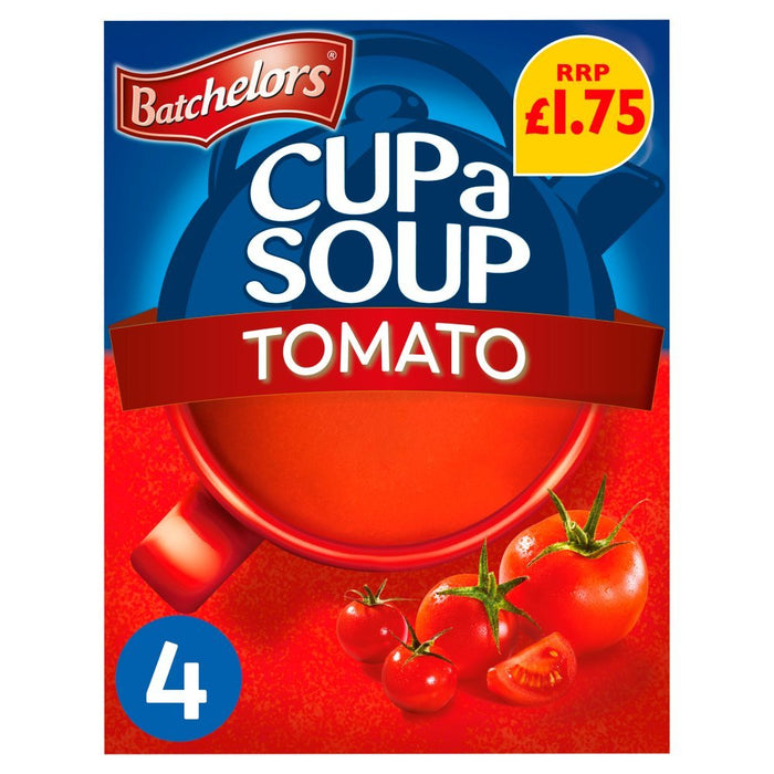 Batchelors Cup a Soup Tomato 4 Sachets, 93g - BritishGram.com