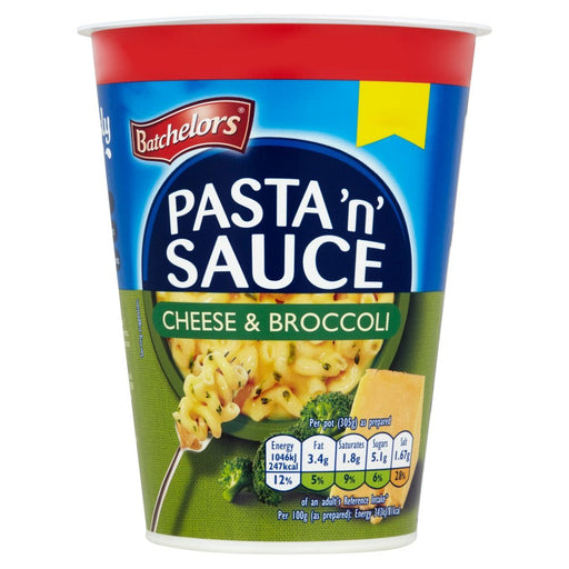 Batchelors Pasta 'n' Sauce Cheese & Broccoli, 65g (Case of 6) - BritishGram.com