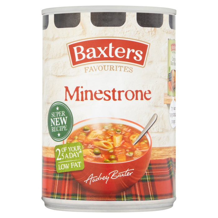 Baxters Favourites Minestrone Soup 400g - BritishGram.com