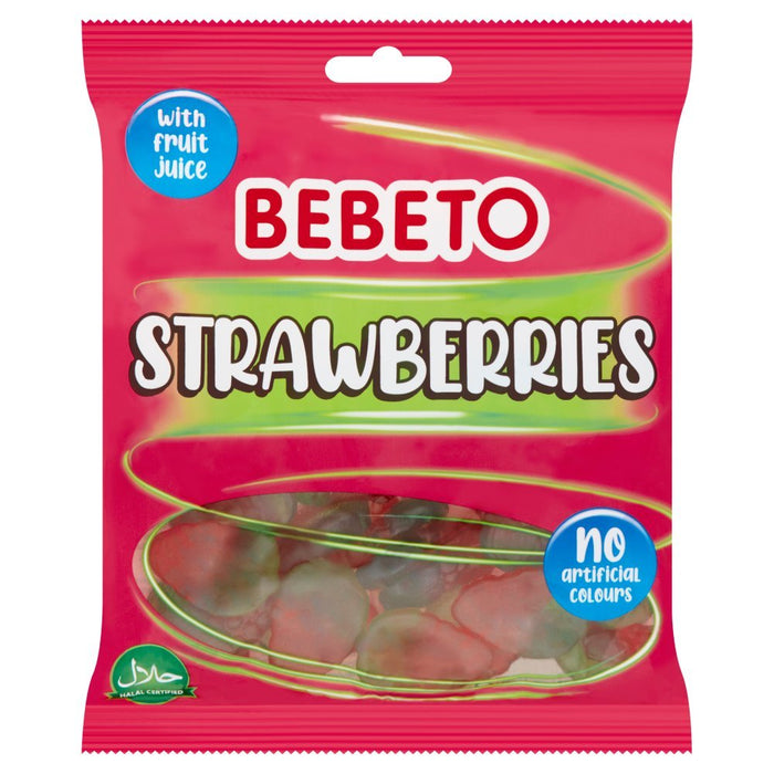 Bebeto Strawberries 150g (Case of 10) - BritishGram.com