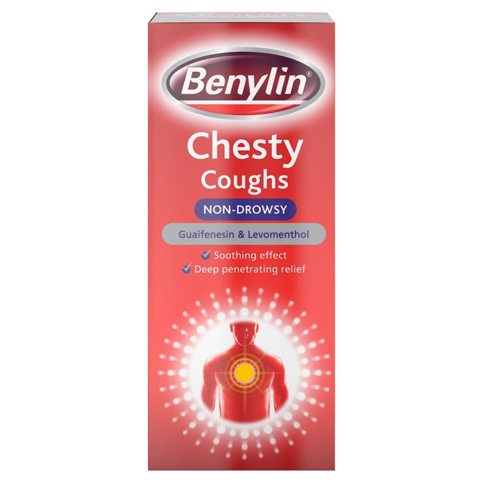 Benylin Chesty Coughs Non - Drowsy, 150ml - BritishGram.com