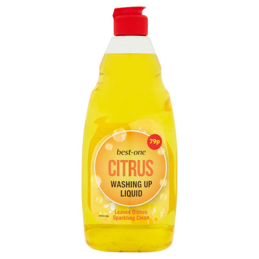 Best - One Citrus Washing Up Liquid, 500ml (Case of 8) - BritishGram.com