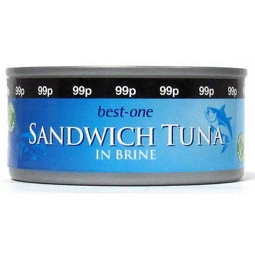 Best - One Sandwich Tuna in Brine 160g (Case of 12) - BritishGram.com
