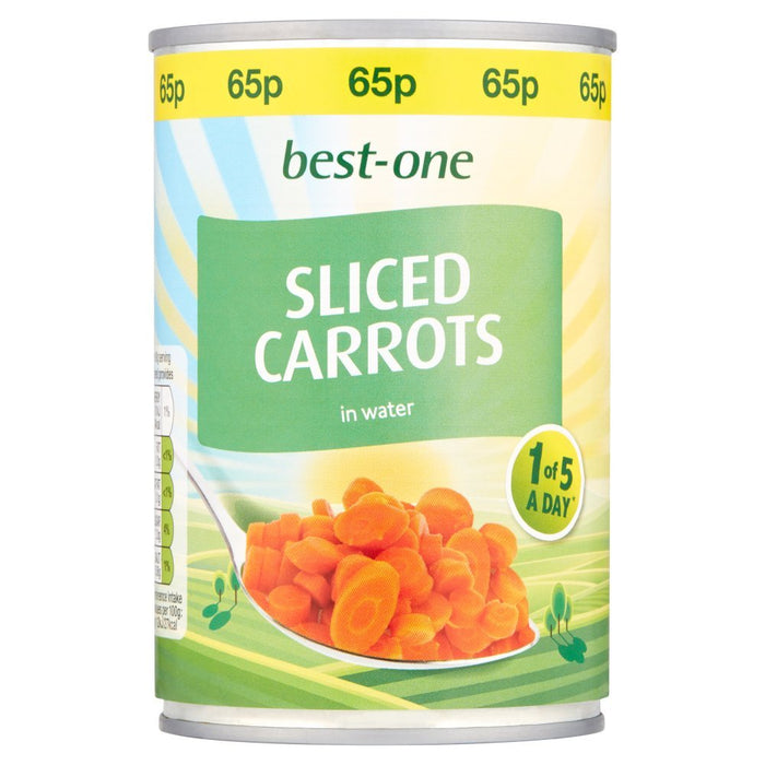 Best - One Sliced Carrots in Water 300g (Case of 12) - BritishGram.com