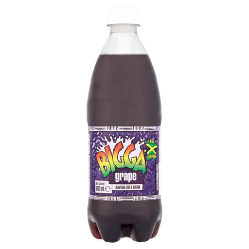 Bigga Grape Flavour Soft Drink 600ml (Case of 12) - BritishGram.com